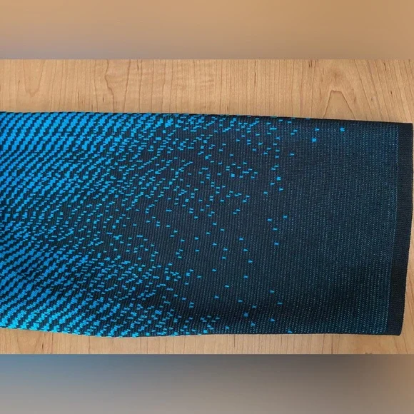 Ming Wang Acrylic Black & Blue Cardigan Jacket Plus Size 3X Side Vents - Picture 7 of 10